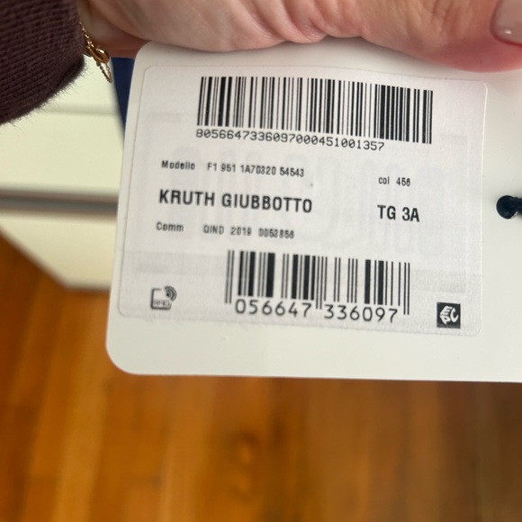 Moncler toddler boys Kruth Giubbotto hooded jacket in red/blue sz 3A - Picture 6 of 9